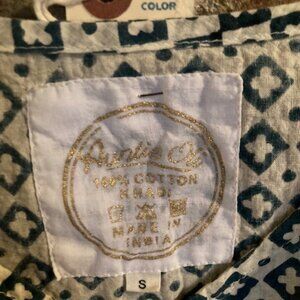 AUNTIE OTI Cotton Khadi HAND MADE * NEW * Dress